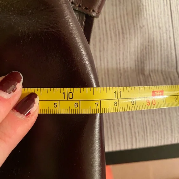 Patricia Nash leather leopard print bucket Bag - Picture 9 of 14